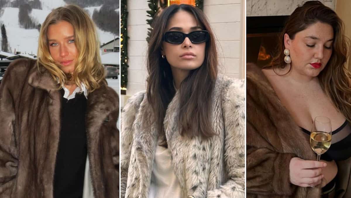 All "fashionistas" wear the warm winter trend